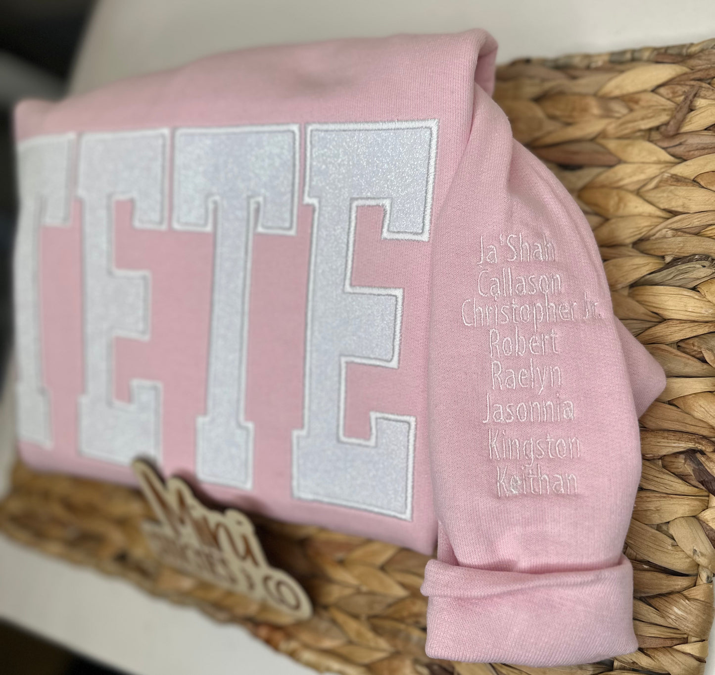 Glitter Title Sweatshirt | MAMA, GRANNY, NANA