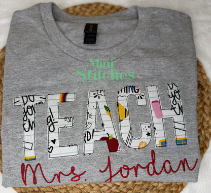 Personalized Teach Tee