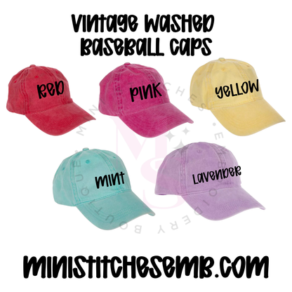 Classic Monogram Vintage Baseball Cap